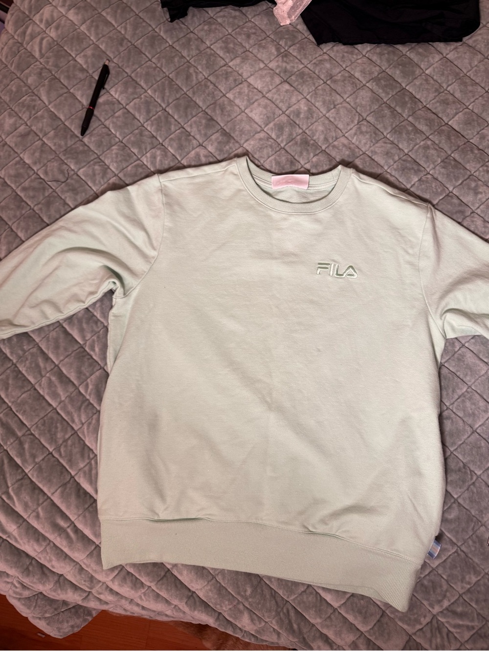 Fila Men’s Mint Green Crewneck Sweatshirt